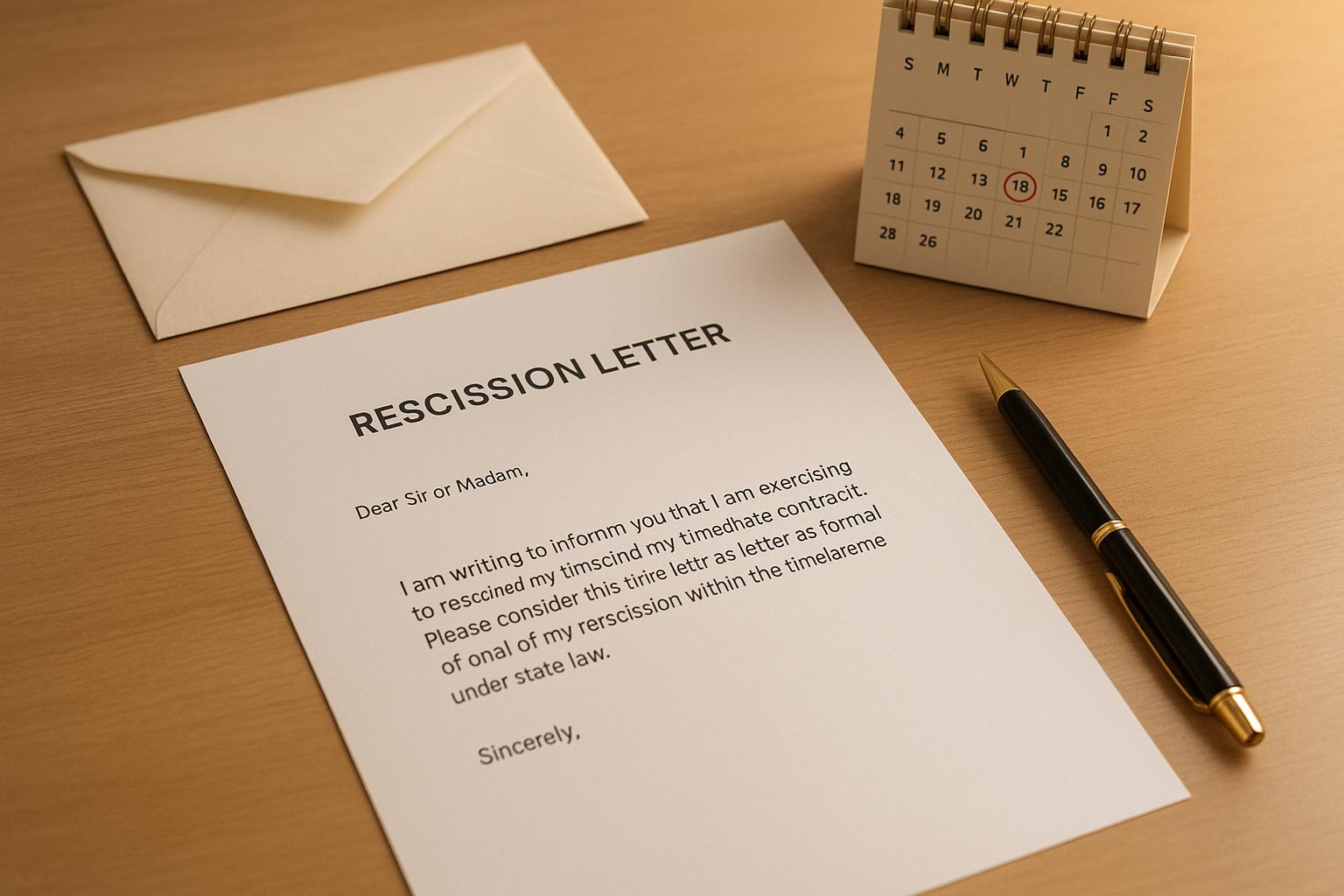 How to Submit a Timeshare Rescission Letter | Aaronson Law Firm