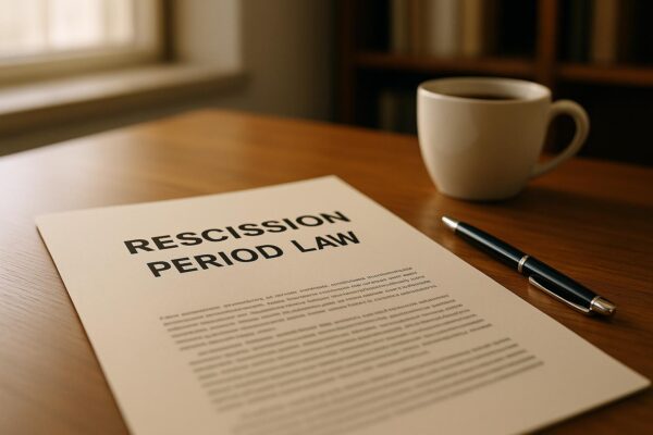 Top Resources for Understanding Rescission Period Laws
