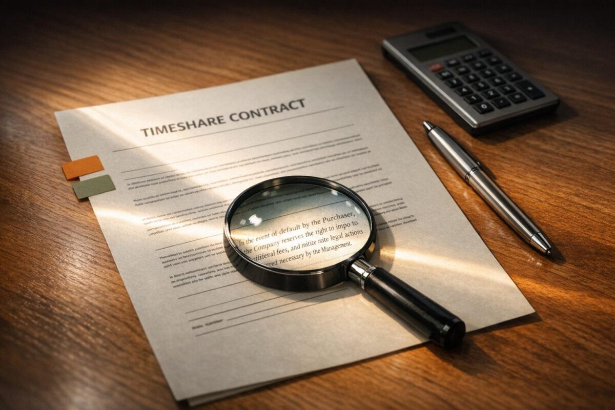 Signs of Non-Compliance in Timeshare Contracts