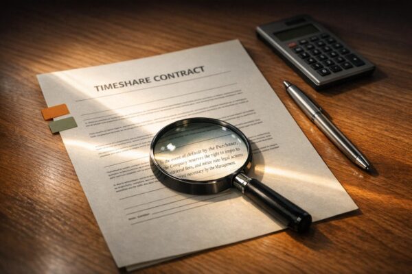 Signs of Non-Compliance in Timeshare Contracts