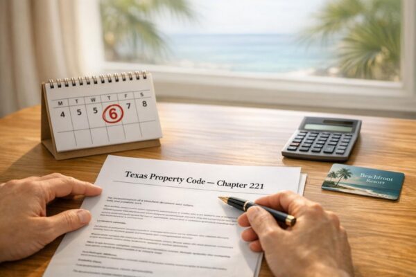 How Texas Property Code Affects Timeshare Owners
