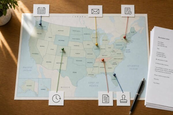 State Law Rules for Rescission Letters